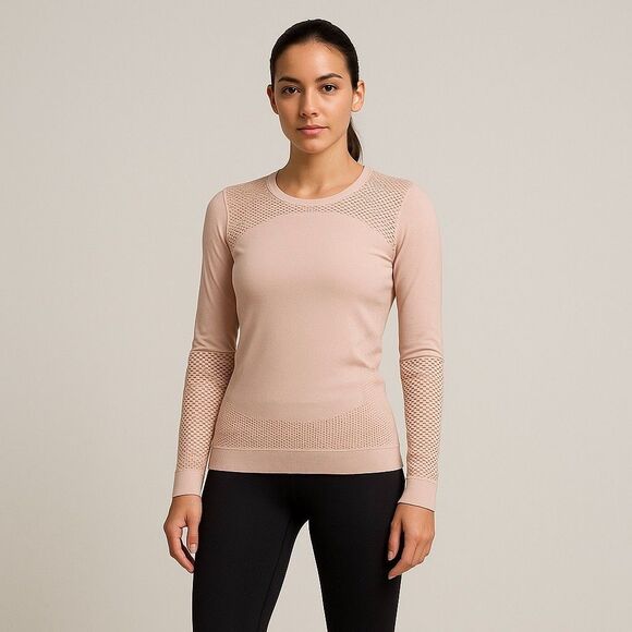 Adidas by Stella McCartney Seamless Perforated Breathable Top Athletic Size S - Picture 1 of 8